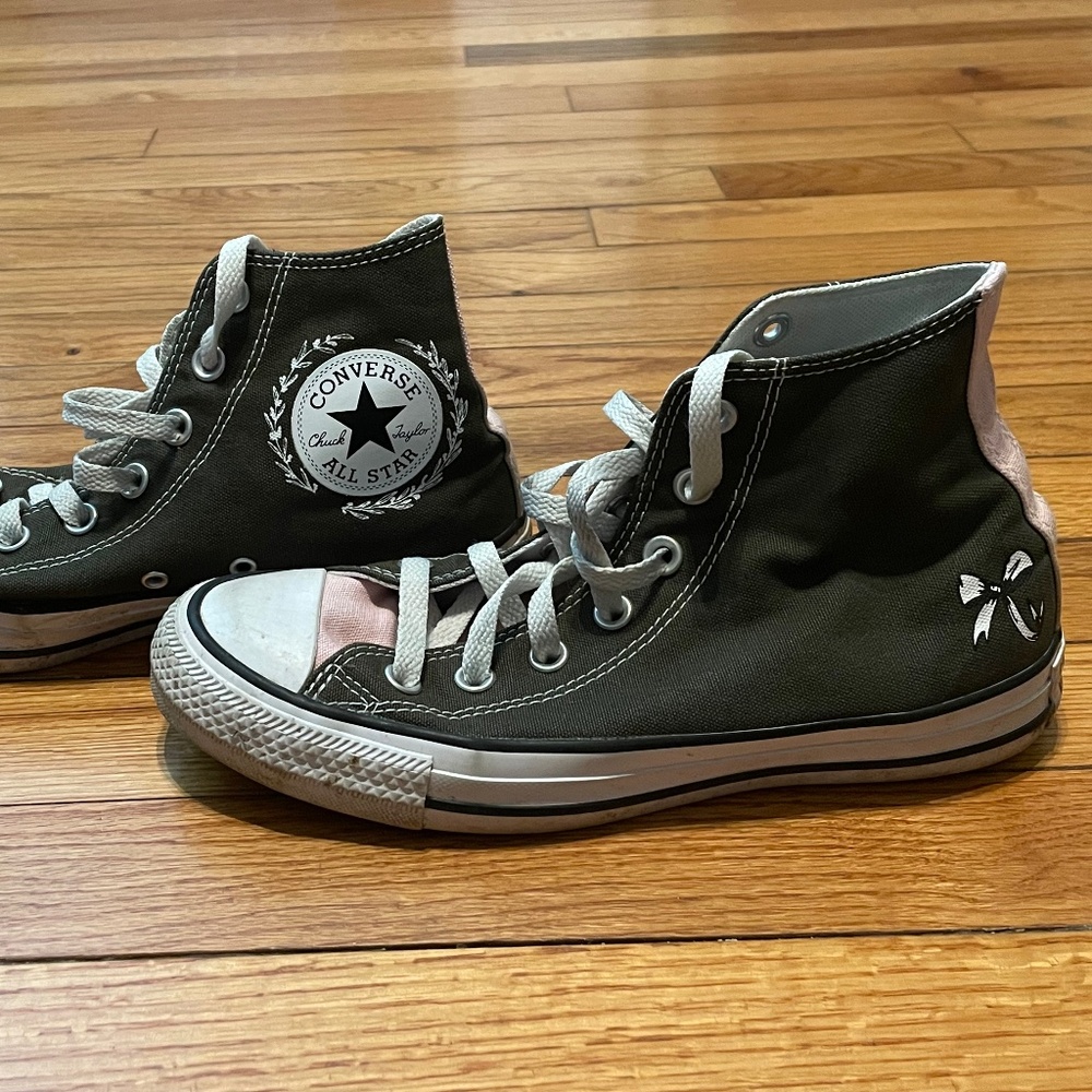 Multi colored converse